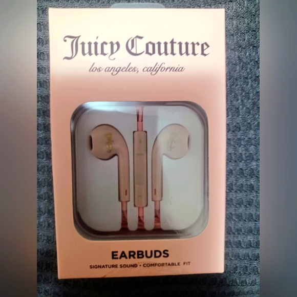 ❤️HP❤️🔥 JUICY COUTURE EARBUDS. - Picture 1 of 6